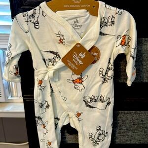 Winnie the poo onesie with hat